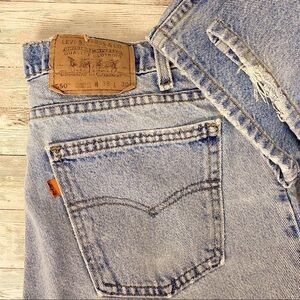 VINTAGE LEVIS 550 Orange Tab Relaxed Fit Tapered Leg Jean Size W38 L30